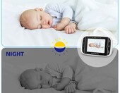 Niania elektroniczna IP HelloBaby HB32 3,2 LCD 3 kamery – zdjęcie 4