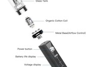 Ciberate Q16 Vape 900mAh 1.9ml smukły zestaw – zdjęcie 3