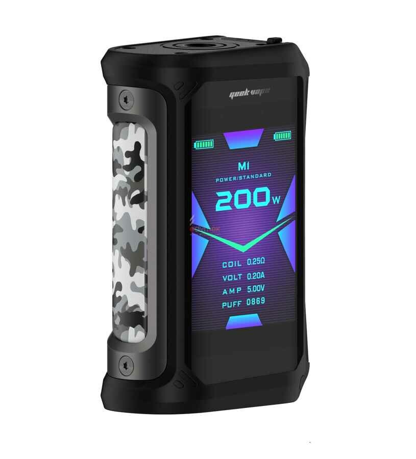 GeekVape Aegis X 200W Box 18650 OLED Gunmetal Camo