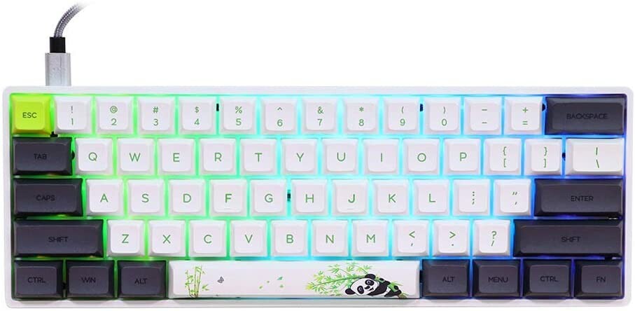 Klawiatura mechaniczna gamingowa EPOMAKER Skyloong SK61 Yellow