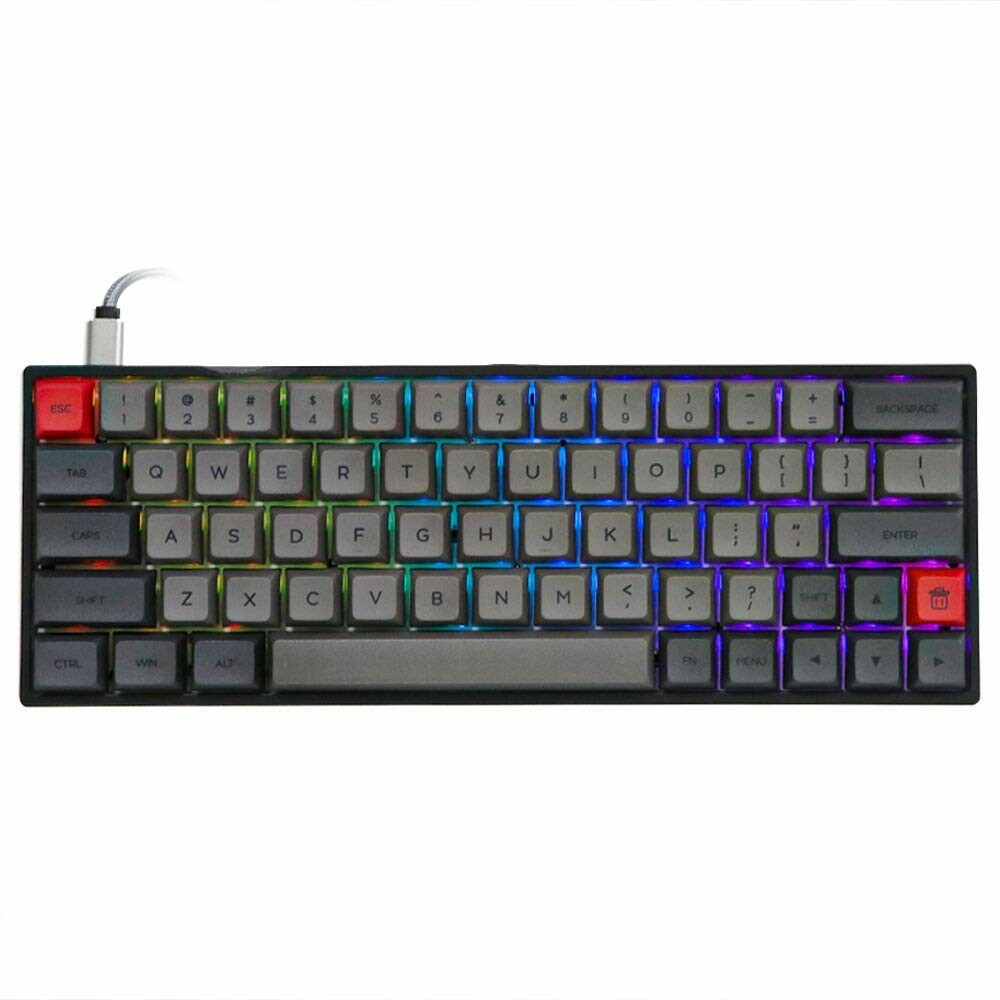 Przewodowa klawiatura mechaniczna gamingowa EPOMAKER Skyloong SK64 Black