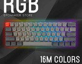 Klawiatura mechaniczna przewodowa gamingowa EPOMAKER Skyloong SK61 Black – zdjęcie 3