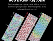 Gamingowa klawiatura mechaniczna przewodowa Redragon K552W-RGB – zdjęcie 3