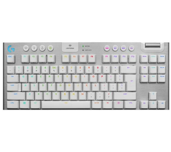 Klawiatura gamingowa Logitech G915 TKL LIGHTSPEED Clicky RGB