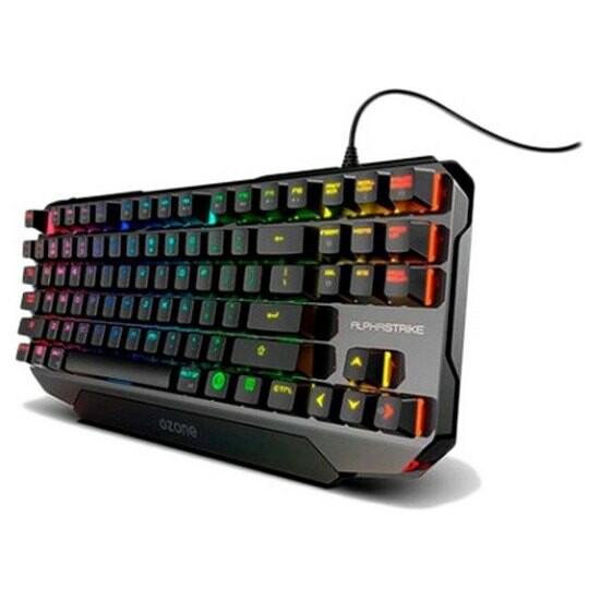 Klawiatura mechaniczna Ozone Alpha Strike RGB TKL Red