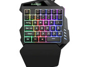 Klawiatura przewodowa jednoręczna BLOODBAT G94 USB PUBG RGB – zdjęcie 1
