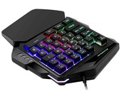 Klawiatura przewodowa jednoręczna BLOODBAT G94 USB PUBG RGB – zdjęcie 2
