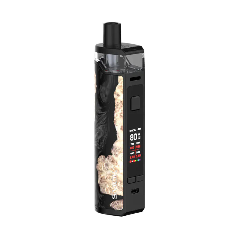 Mod Smok RPM 80 Kit Pod 80W Black Stabilizing Wood
