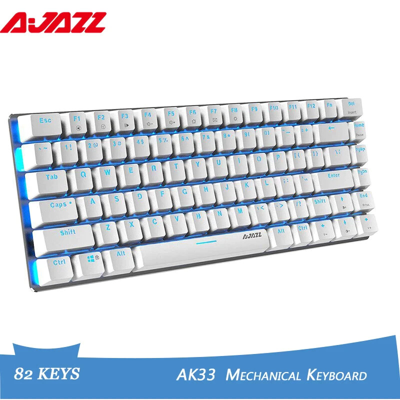 Klawiatura mechaniczna gamingowa Ajazz Geek AK33 RGB Black Switch