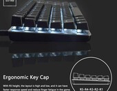Klawiatura gamingowa Ajazz Geek AK33 RGB Blue Switch – zdjęcie 2