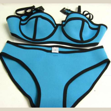 Bikini neonowe strój kąpielowy neon M 38 L 40