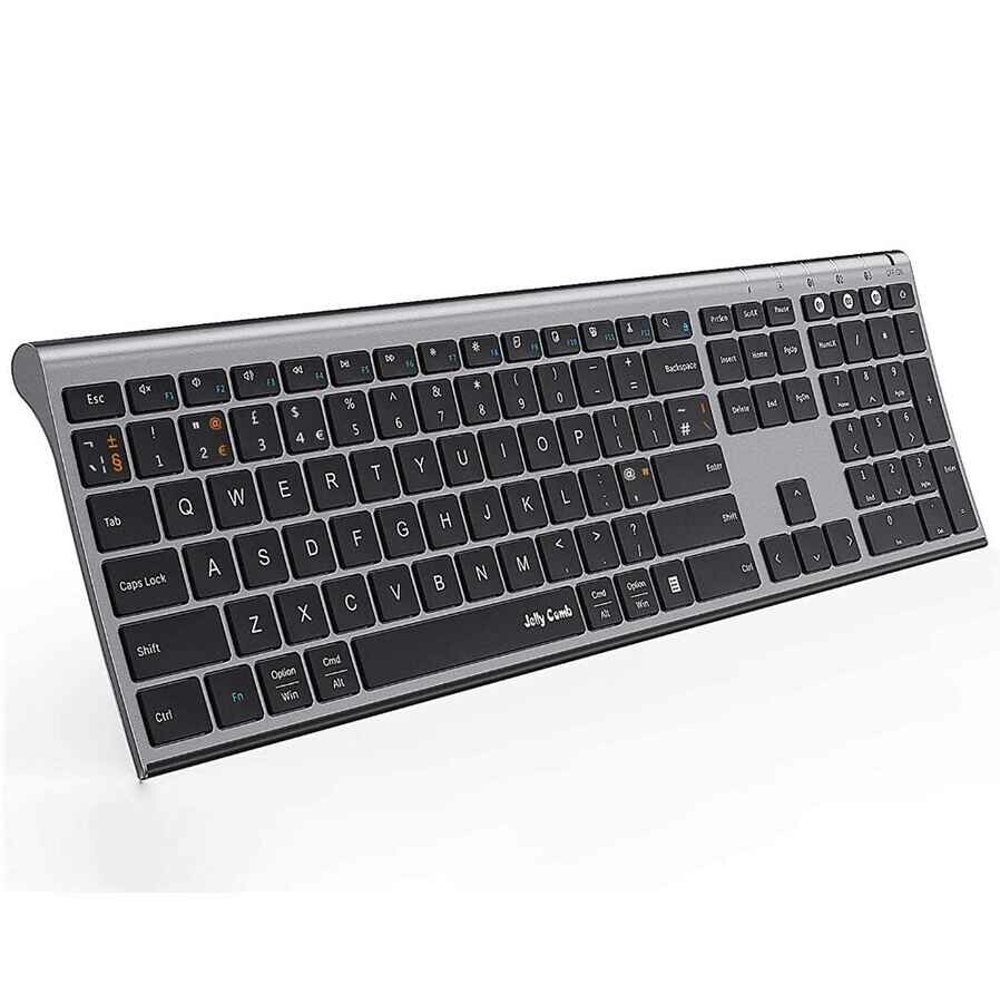 Klawiatura bezprzewodowa Jelly Comb 2.4GHz Ultra Slim Windows