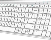 Klawiatura iClever IC-BK10 Bluetooth 5.1 iOS Windows QWERTY – zdjęcie 1