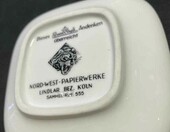 Talerz Dieses Rosenthal Andenken uberreicht Nord-West-Papierwerke – zdjęcie 2