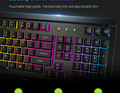 Klawiatura przewodowa gamingowa VicTsing PC149A RGB QWERTY – zdjęcie 2
