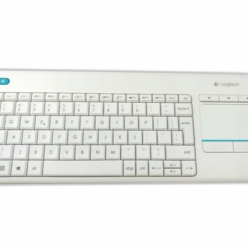 Logitech K400 Plus – bezprzewodowa biała (używany)