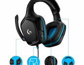 Przewodowe słuchawki gamingowe Logitech G432 z mikrofonem – zdjęcie 3