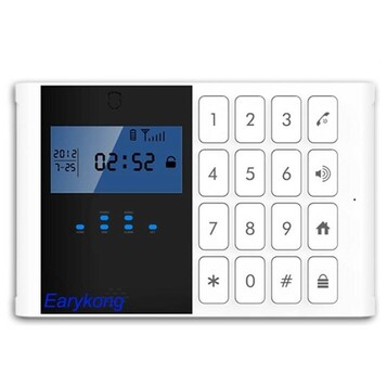 Centralka do systemu alarmowego GSM Earykong M2C LCD 433MHz