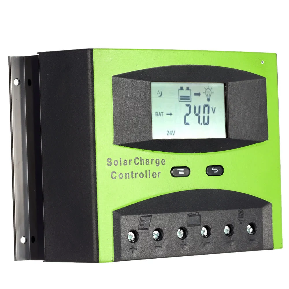 Regulator ładowania PWM solar LCD USB 60A 12V 24V