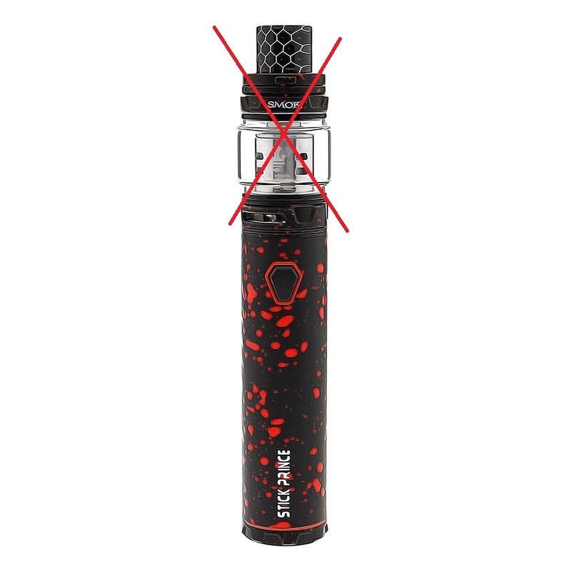 Smok Stick 3000mAh Black with Red Spray