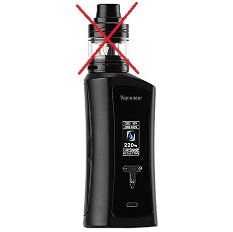 Vapioneer Tower 220W Black