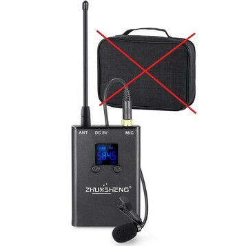 ZHUOSHENG 20CH UHF – rejestrator audio (używany)
