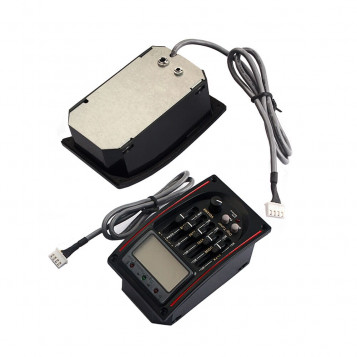 Korektor gitarowy 4-pasmowy EQ Preamp przedwzmacniacz LCD