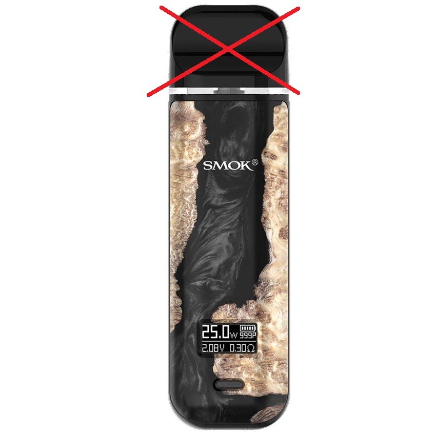 Smok Novo X Pod 25W Black Stabilizing Wood bez atomizera