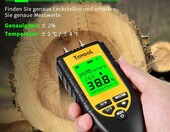 Wilgotnościomierz miernik wilgoci z wyświetlaczem Tavool LCD – zdjęcie 2