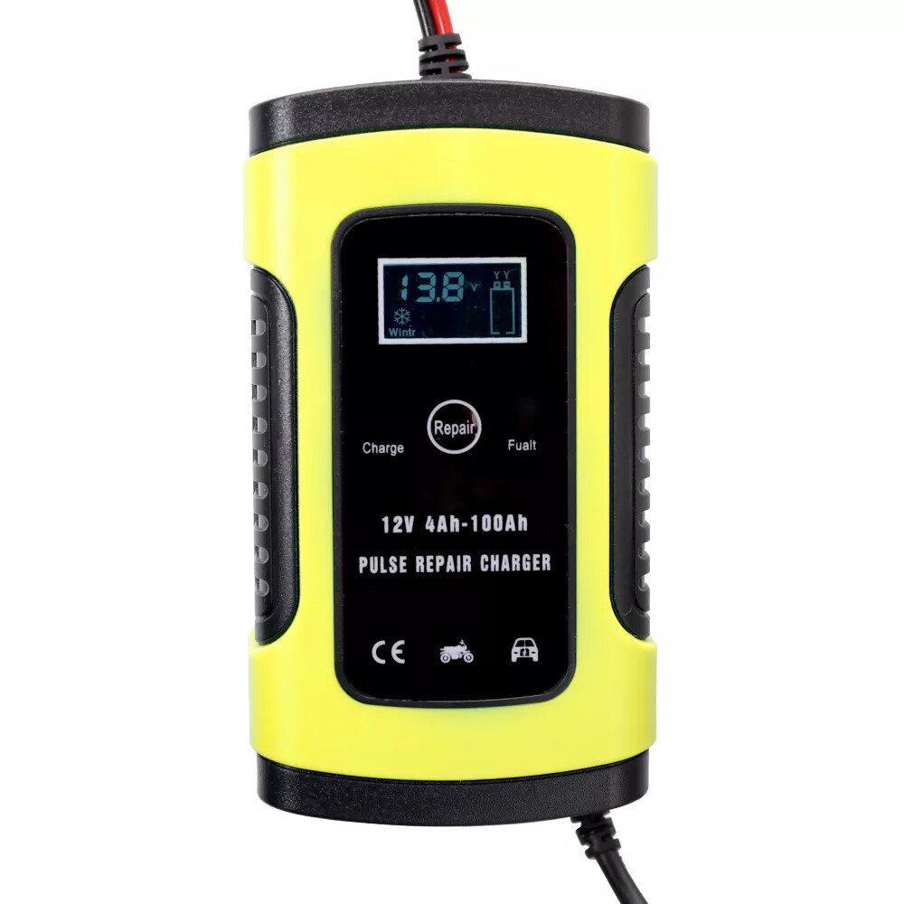 Inteligentna ładowarka samochodowa URAQT ZYX-J10 LCD 100Ah