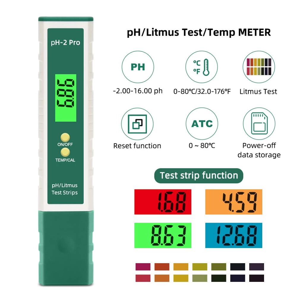 Miernik PH do akwarium basenu Konjac PH-2 Pro Tester