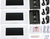 Zestaw wideofon domofon KKmoon S780-EU (3 monitory 2 rejestratory!) – zdjęcie 7