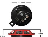 Klakson samochodowy GAMPRO 12V 135db głośny – zdjęcie 2