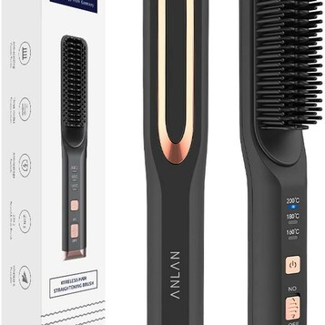 Prostownica do włosów ANLAN ZFS05-1V Cordless Comb