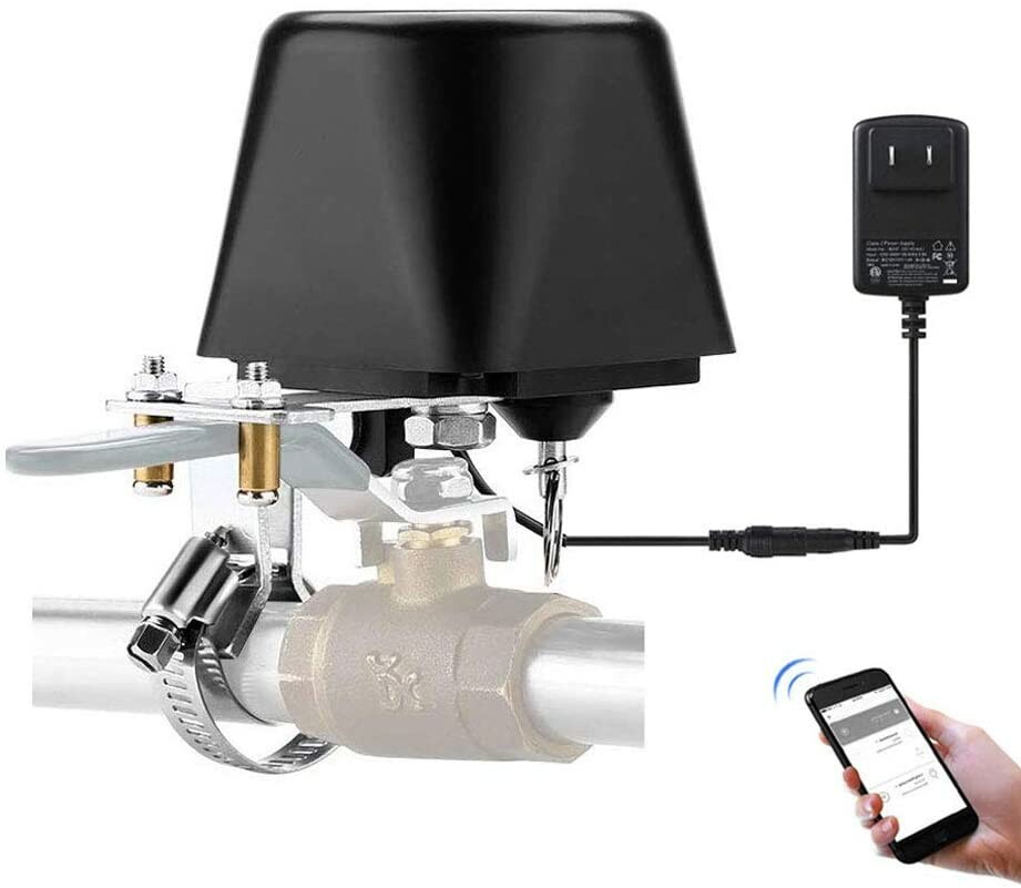 Inteligentny zawór  dcinający wode WiFi sterownik zaworu Alexa Google