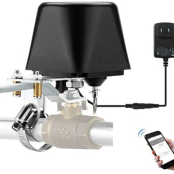 Inteligentny zawór  dcinający wode WiFi sterownik zaworu Alexa Google