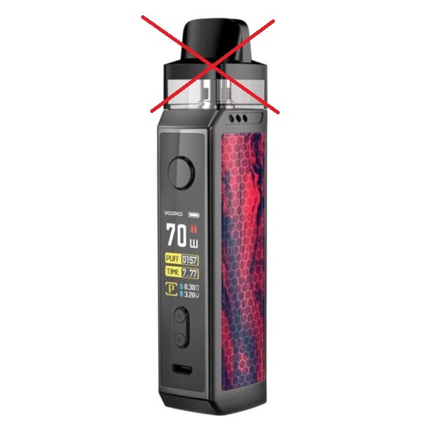 Mod Voopoo Vinci Pod 1500mAh Scarlet