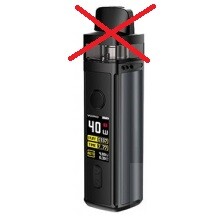 Mod Voopoo Vinci Pod 1500mAh Space Grey