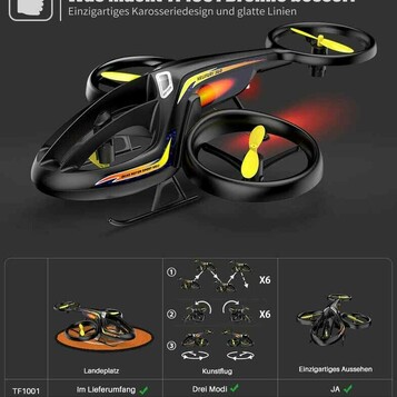 SYMA TF1001 zdalnie sterowany helikopter 3,5 kanałów 2,4 GHz LED