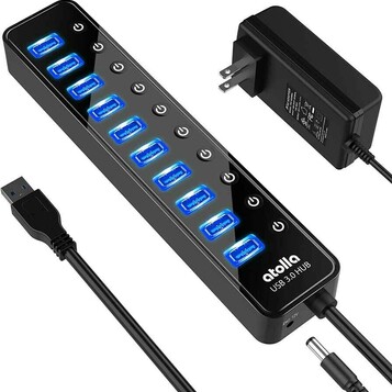 atolla 12V 2,5A – zasilany koncentrator (stan nowy)