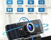 Webcam Vitade 682H Pro HD USB 1080P 60fps – zdjęcie 4