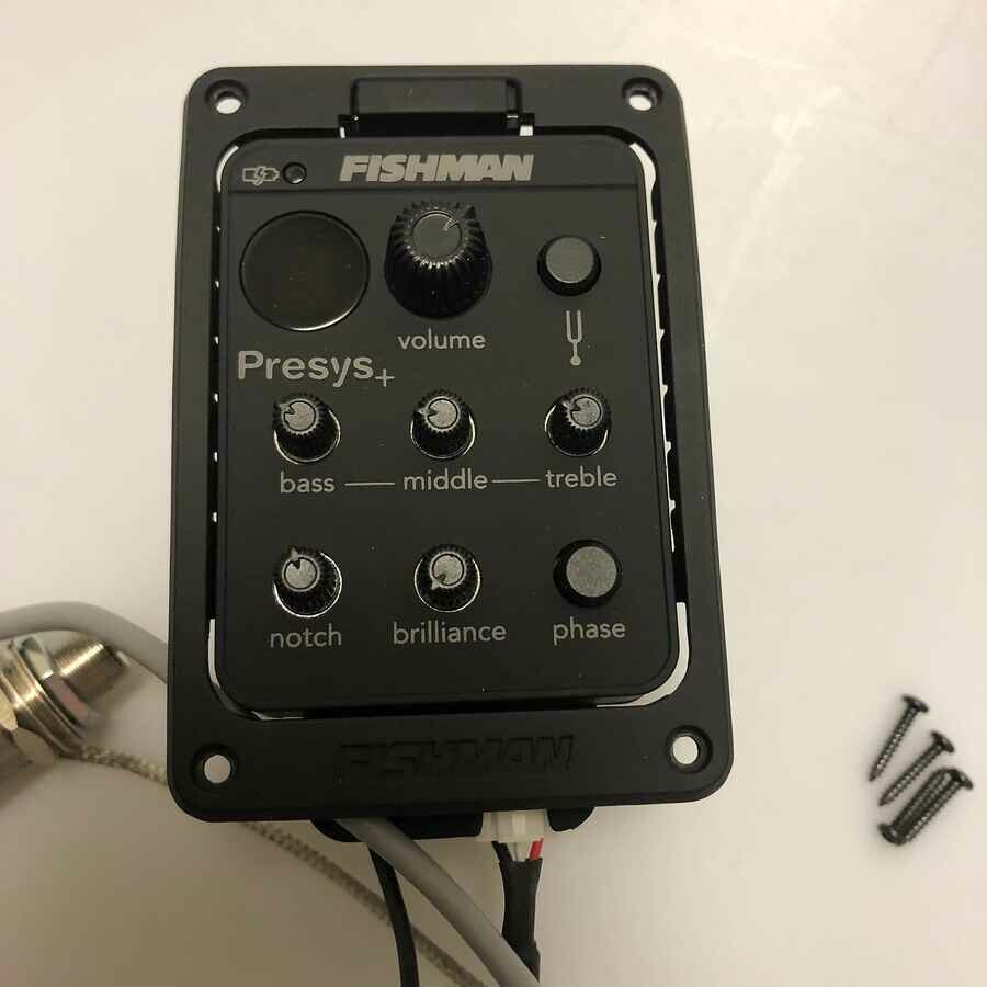 System przetworników tuner do gitary akustycznej Fishman Presys+
