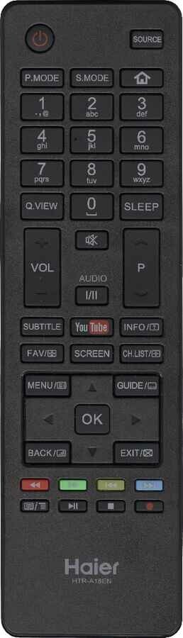 Oryginalny pilot do TV Haier HTR-A18EN LE32K5000TN LE40K50