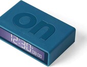 Lexon FLIP + LCD budzik GUBBER Kaczka niebieski – zdjęcie 2