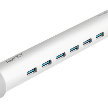 Aukey Aluminum Tube – rozgałęźnik HUB USB 7 port (używany)