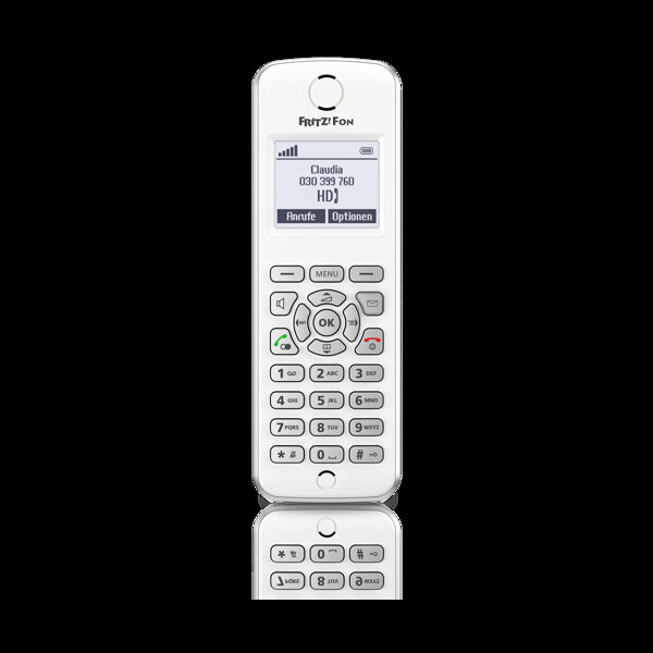 Bezprzewodowy telefon stacjonarny AVM FRITZ!Fon M2 Dect VoIP