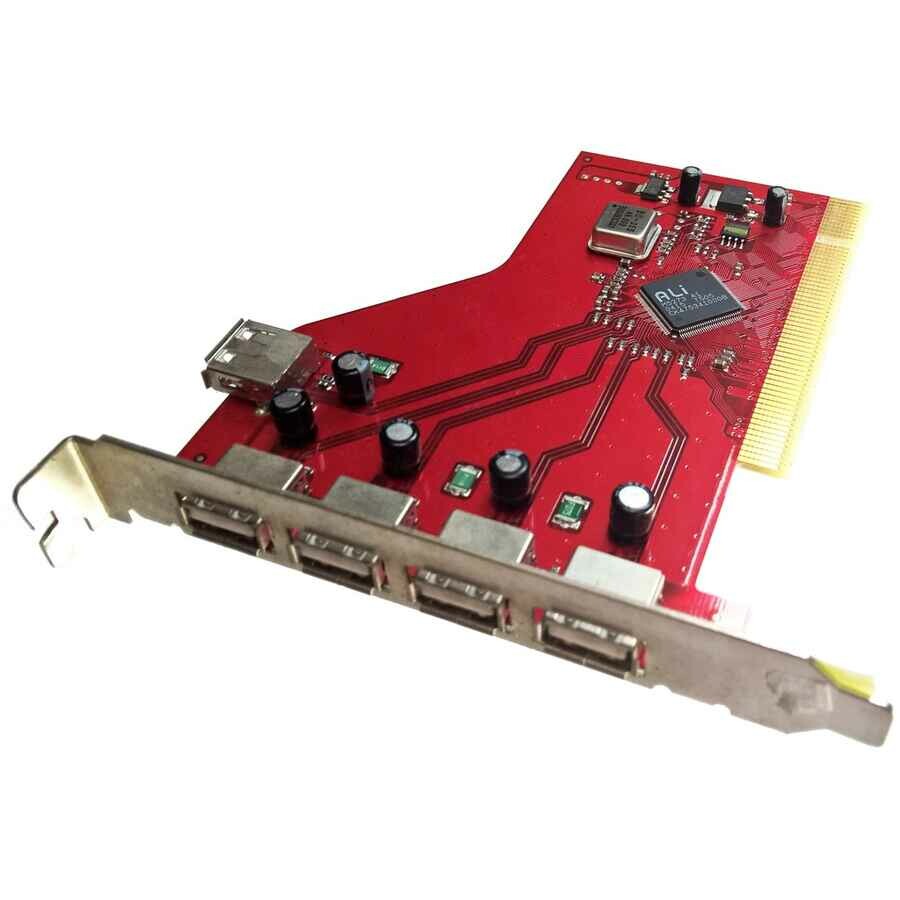 Karta rozszerzająca USB ALI M5273 A1 PCI 4+1