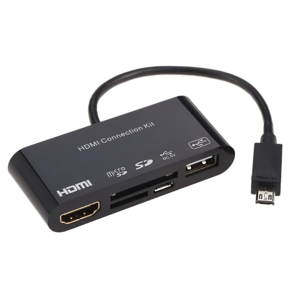 Wielofunkcyjny hub HDMI USB OTG HUB MHL na HDMI