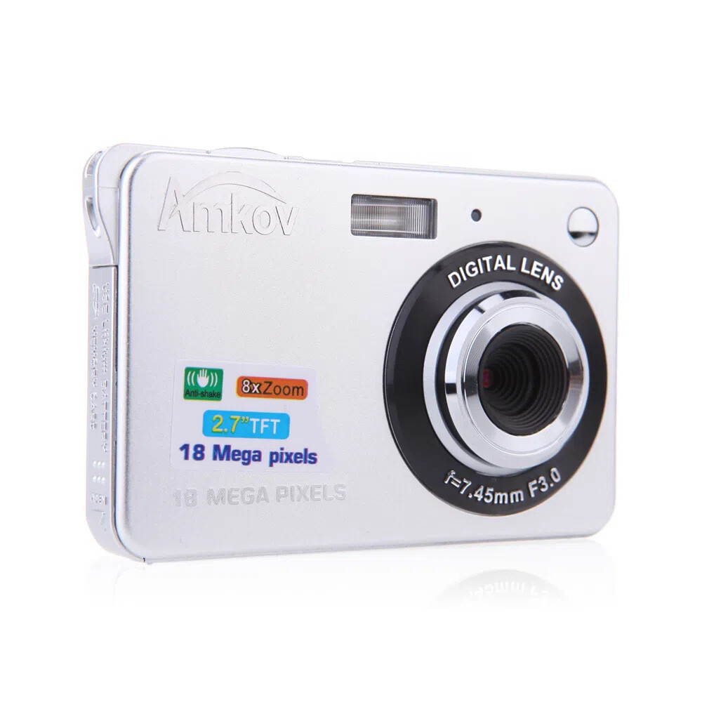 Kompaktowy aparat cyfowy Amkov D2160W HD 18MP 2,7TFT