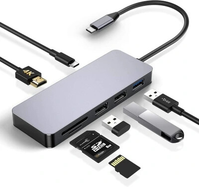 Adapter hub USB 2.0 IEEE 1284 LPT CENTRONICS VISTA W7